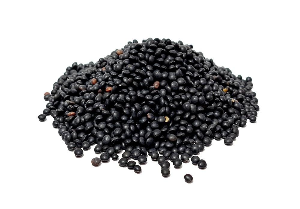 Grand black beluga lentils