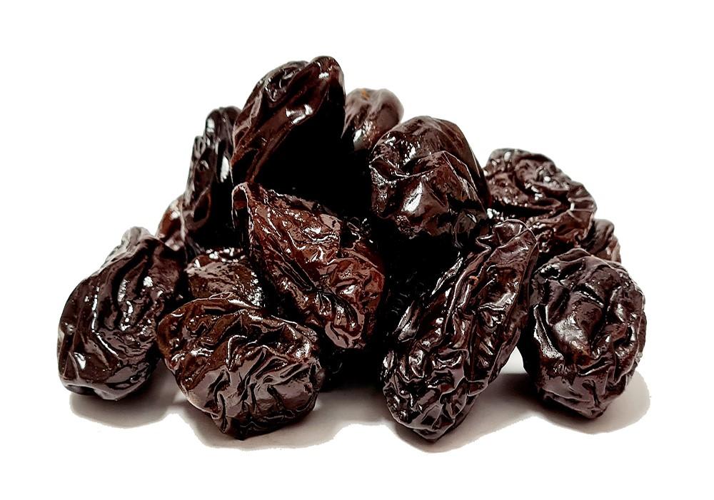 Hulme dried whole black prunes