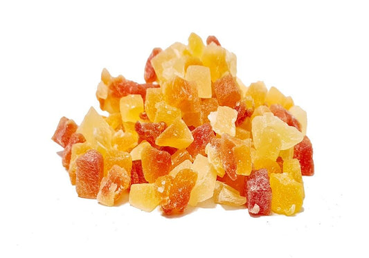 Dehydrated & Sweetened Diced Papaya